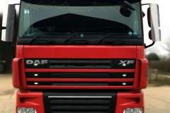Beaumount - daf ub bar roof and visor bar stainless mirrorgds